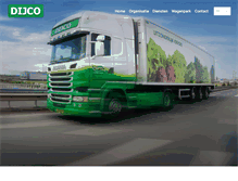 Tablet Screenshot of dijco.nl